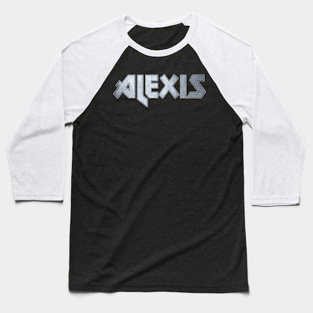 Heavy metal Alexis Baseball T-Shirt by KubikoBakhar